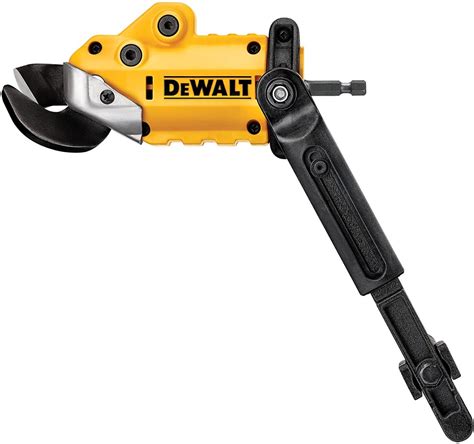 dewalt sheet metal cutter for drill|metal shears attachment impact ready.